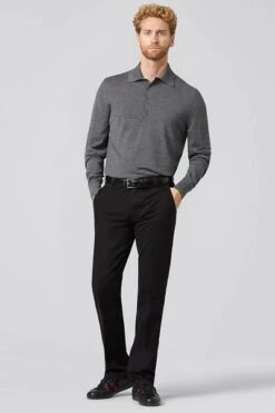 Meyer Broek Roma Zwart -Kleding Kortingswinkel 10195 18