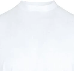 Suitable T-Shirt Wit Hoge O-hals Obra 6-Pack -Kleding Kortingswinkel 10779 12