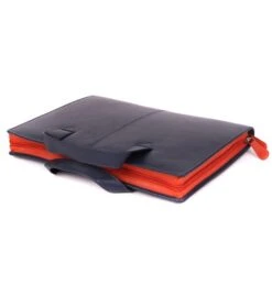 Suitable Leren Laptoptas 13 Inch Donkerblauw