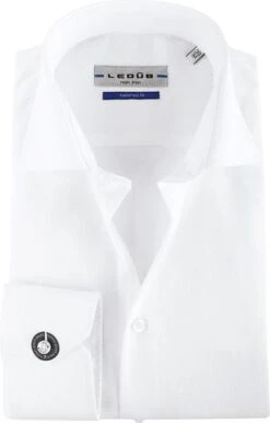 Ledub Strijkvrij SL7 Shirt Wit -Kleding Kortingswinkel 11526 13 1