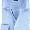 OLYMP Luxor Modern Fit Overhemd Blauw Dessin -Kleding Kortingswinkel 12832 5