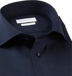 Profuomo Shirt Slim Fit Navy -Kleding Kortingswinkel 12849 7