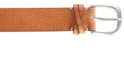 Profuomo Leren Riem Roma Neutral -Kleding Kortingswinkel 13535 2 1