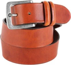 Profuomo Leren Riem Amsterdam Cognac