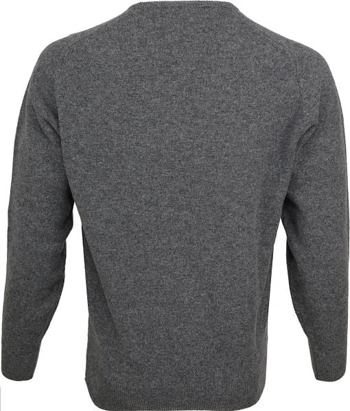 William Lockie Pullover Lamswol V Grijs 8 William Lockie Pullover Lamswol V Grijs - Afbeelding 6
