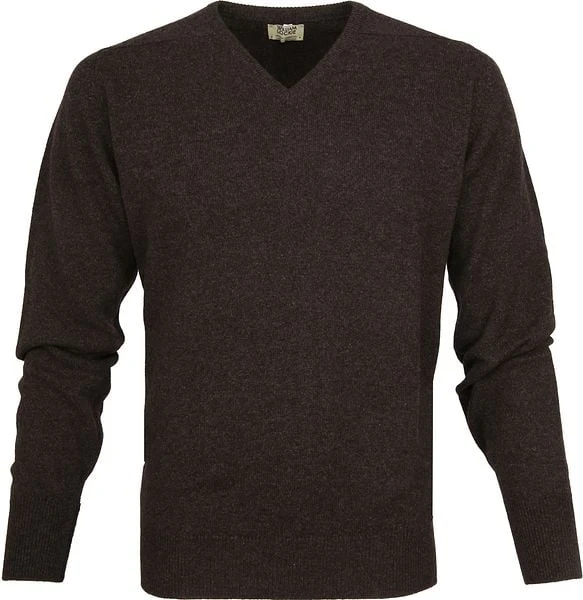 William LockiePullover Lamswol V Cacoa 6 William LockiePullover Lamswol V Cacoa - Afbeelding 4