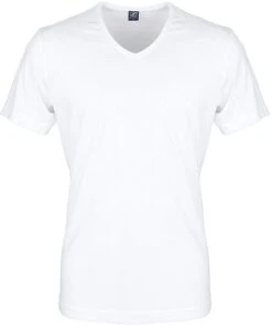 Suitable T-shirt Wit V-hals Vita 6 Pack 10 Suitable T-shirt Wit V-hals Vita 6 Pack -Kleding Kortingswinkel 1742 25