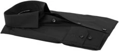 OLYMP No'6 Six Super Slim Fit Overhemd Zwart -Kleding Kortingswinkel 21036 7