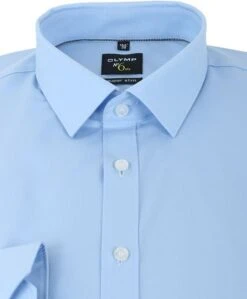 OLYMP No'6 Six Skinny Fit Overhemd Blauw -Kleding Kortingswinkel 21042 2 1