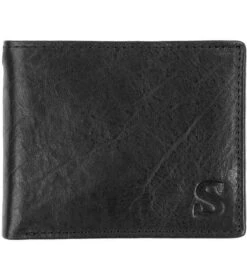 Suitable Portemonnee Dax Zwart Leer - Skim Proof -Kleding Kortingswinkel 57491 8 1