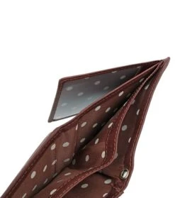 Suitable Portemonnee Dax Bruin Leer - Skim Proof -Kleding Kortingswinkel 57492 4