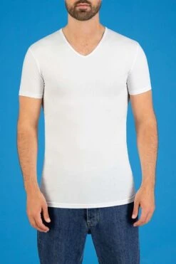 Garage Stretch Basic Navy V-Hals -Kleding Kortingswinkel 57712 6 1