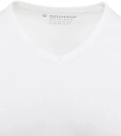 Garage Basic Wit V-Hals 10 Garage Basic Wit V-Hals -Kleding Kortingswinkel 57719 7