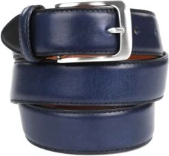 Profuomo Riem Leer Navy -Kleding Kortingswinkel 58190 7 1