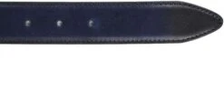 Profuomo Riem Leer Navy -Kleding Kortingswinkel 58190 9