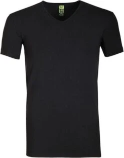 Alan Red Bamboo T-shirt Zwart 11 Alan Red Bamboo T-shirt Zwart -Kleding Kortingswinkel 58870 3 1