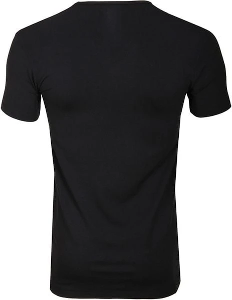 Alan Red Bamboo T-shirt Zwart 8 Alan Red Bamboo T-shirt Zwart - Afbeelding 6