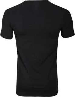 Alan Red Bamboo T-shirt Zwart 10 Alan Red Bamboo T-shirt Zwart -Kleding Kortingswinkel 58870 5