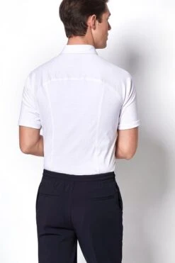 Desoto Overhemd Korte Mouw Wit -Kleding Kortingswinkel 58929 12