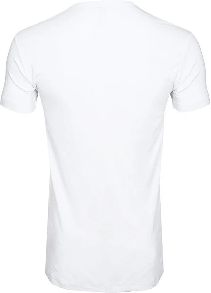 Alan Red Bamboo T-shirt V-Hals Wit 5 Alan Red Bamboo T-shirt V-Hals Wit - Afbeelding 3