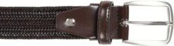 Suitable Geweven Riem Donkerbruin 12 Suitable Geweven Riem Donkerbruin -Kleding Kortingswinkel 59048 2 1