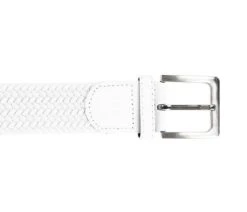 Suitable Geweven Riem Wit -Kleding Kortingswinkel 59050 2 1
