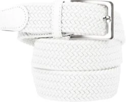Suitable Geweven Riem Wit -Kleding Kortingswinkel 59050 4 1
