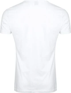 Suitable T-shirt Wit Diepe O-hals Otaru Stretch 2-Pack -Kleding Kortingswinkel 59445 3