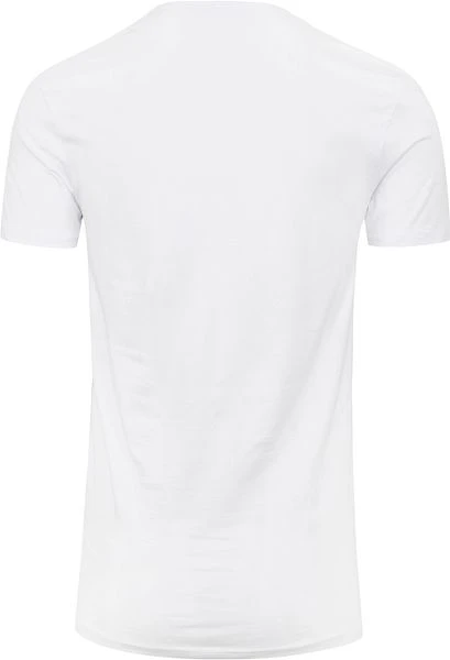 Garage Stretch Basic Wit V-Hals 6 Garage Stretch Basic Wit V-Hals - Afbeelding 4