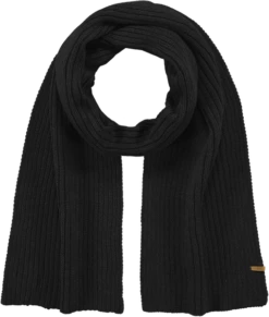 Barts Wilbert Sjaal Zwart -Kleding Kortingswinkel 60600 1 1