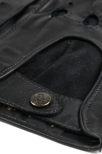 Laimbock Autohandschoen Miami Zwart 6 Laimbock Autohandschoen Miami Zwart - Afbeelding 4