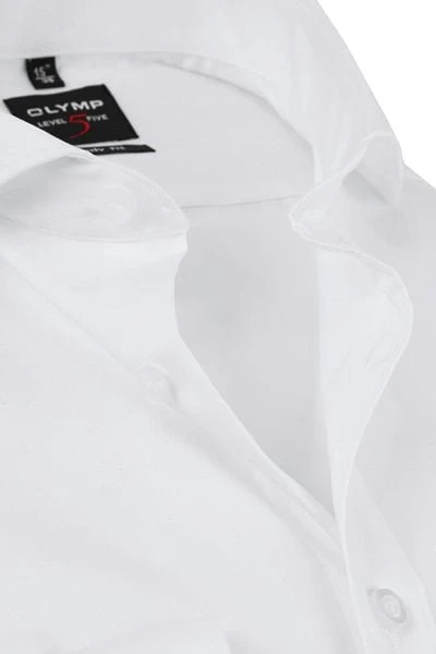 OLYMP Overhemd Level 5 Wit BF 7 OLYMP Overhemd Level 5 Wit BF - Afbeelding 5