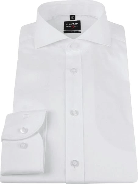 OLYMP Overhemd Level 5 Wit BF 8 OLYMP Overhemd Level 5 Wit BF - Afbeelding 6