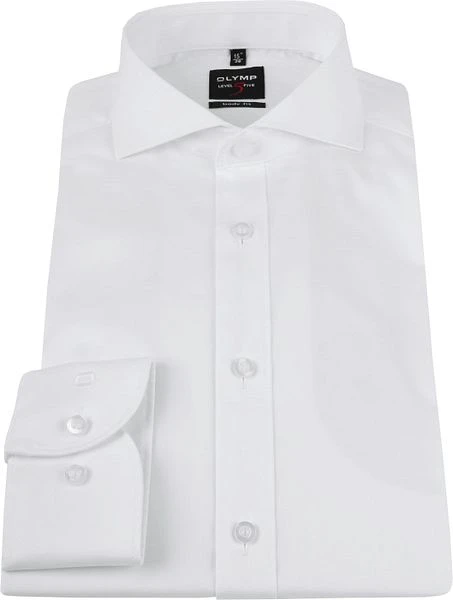 OLYMP Overhemd Level 5 Wit BF 5 OLYMP Overhemd Level 5 Wit BF - Afbeelding 3