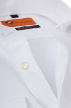 Suitable Overhemd Wit 182 -Kleding Kortingswinkel 60800 6