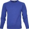William Lockie O Lamswol Blauw -Kleding Kortingswinkel 60842 1