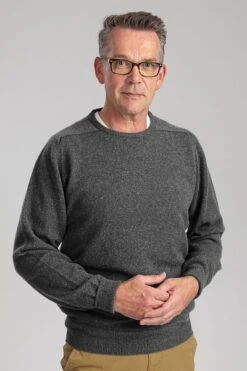 William Lockie O Lamswol Grijs 11 William Lockie O Lamswol Grijs -Kleding Kortingswinkel 60843 4