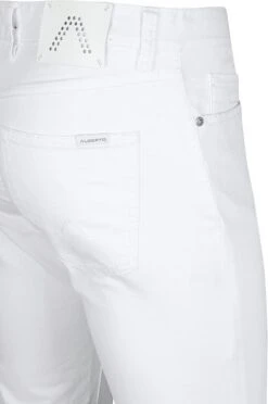 Alberto Pipe Denim Wit 10 Alberto Pipe Denim Wit -Kleding Kortingswinkel 60883 7
