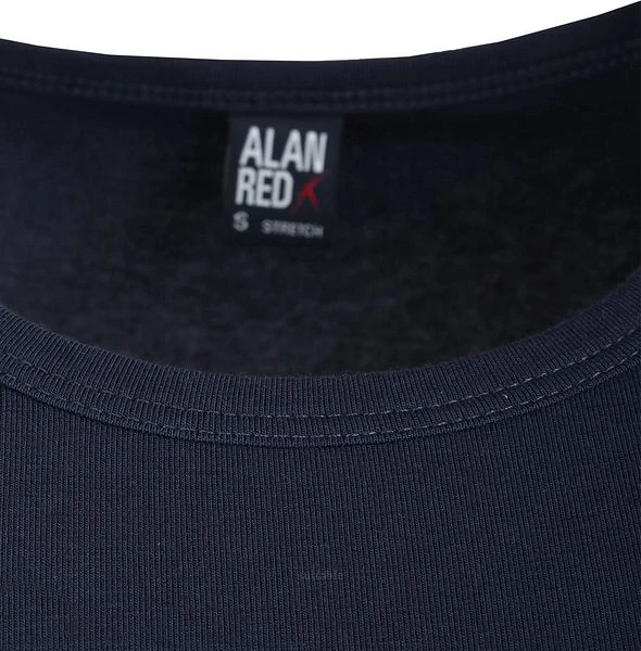 Alan Red Ottawa T-shirt Stretch Navy (2Pack) 4 Alan Red Ottawa T-shirt Stretch Navy (2Pack) - Afbeelding 2