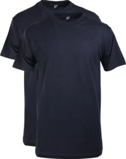 Alan Red T-Shirt Virginia Navy (2 Pack) -Kleding Kortingswinkel 61212 1 1
