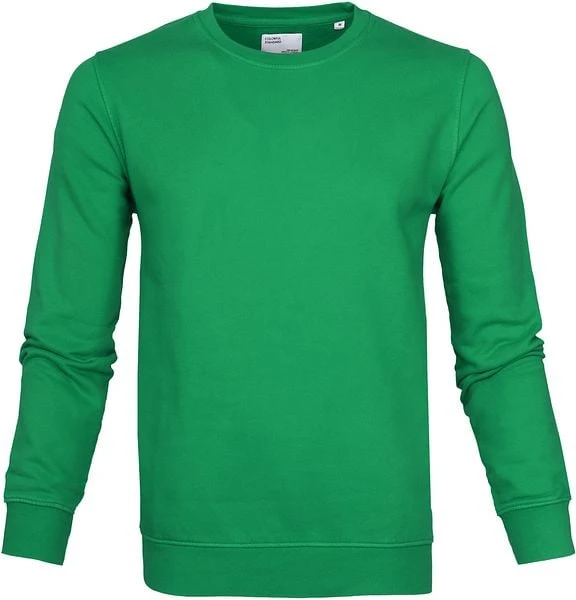Colorful Standard Sweater Kelly Green 6 Colorful Standard Sweater Kelly Green - Afbeelding 4