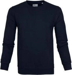Colorful Standard Sweater Navy Blue -Kleding Kortingswinkel 61286 1 1