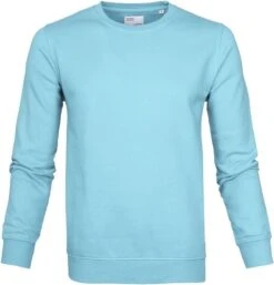 Colorful Standard Sweater Polar Blue -Kleding Kortingswinkel 61290 1 1