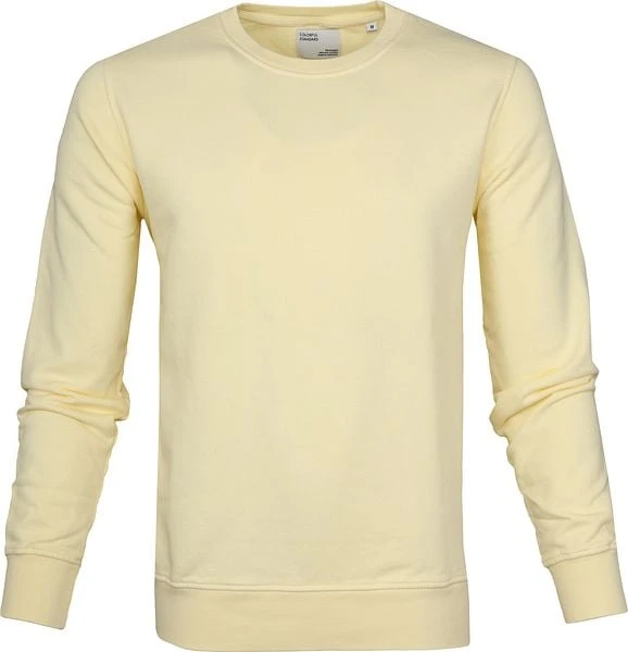 Colorful Standard Sweater Soft Yellow 6 Colorful Standard Sweater Soft Yellow - Afbeelding 4