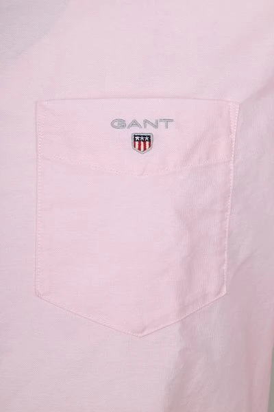 Gant Casual Overhemd Oxford Roze 4 Gant Casual Overhemd Oxford Roze - Afbeelding 2