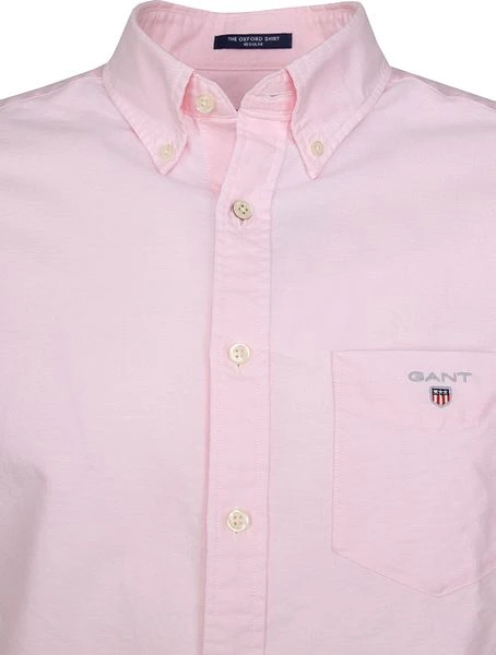 Gant Casual Overhemd Oxford Roze 5 Gant Casual Overhemd Oxford Roze - Afbeelding 3