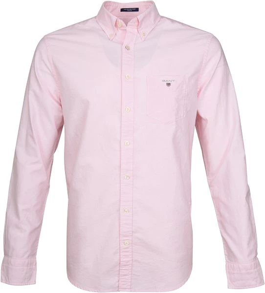Gant Casual Overhemd Oxford Roze 3 Gant Casual Overhemd Oxford Roze