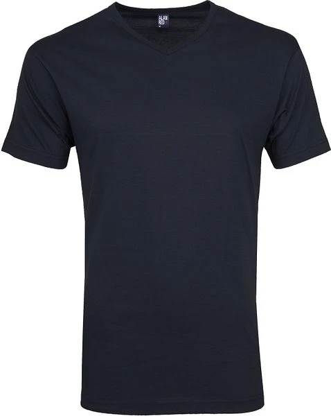 Alan Red Vermont T-shirts V-Hals Navy (2Pack) 5 Alan Red Vermont T-shirts V-Hals Navy (2Pack) - Afbeelding 3