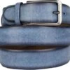 Suitable Leren Riem Navy Blauw -Kleding Kortingswinkel 62463 4