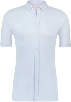 Desoto Overhemd Korte Mouw Lichtblauw 051